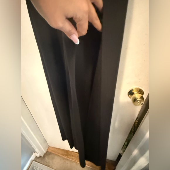 MUSHARE Women’s Halter Neck Sexy Split Cocktail Dress - Picture 6 of 7